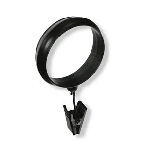 Bali Blinds 7/8" Rings, Matte Black, 7-Pack